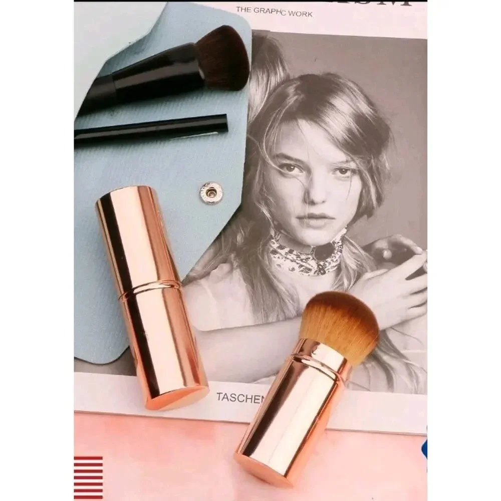 UNIMEIX Makeup Brush Sunscreen Applicator Retractable Kabuki Blush Brush box 2